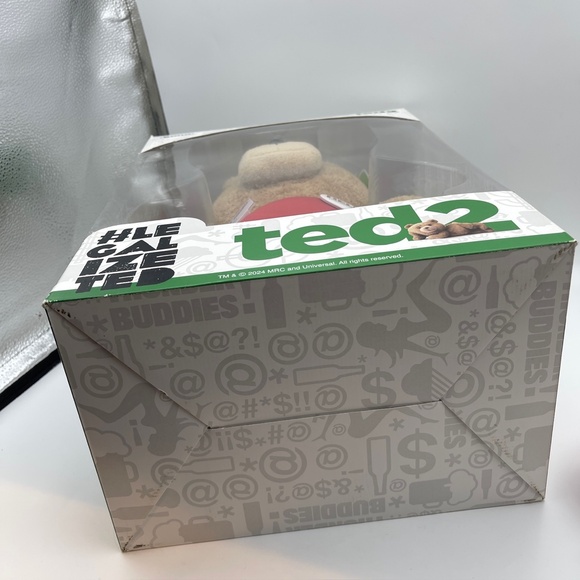 NEW in box POP MART TED2 PLUSH ACTION LARGE 11.81 INCH COLLECTIBLE FIGURE - Picture 5 of 9